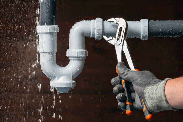Professional Drain Cleaning technician working in Mount Marion, NY